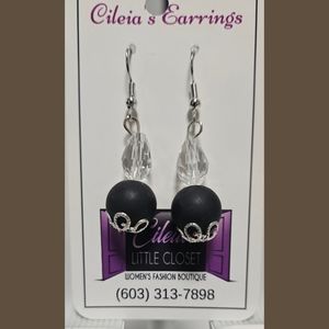 Dangling Earrings, Beaded